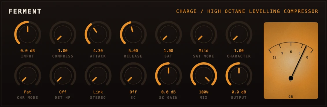 Ferment Charge — the plugin interface